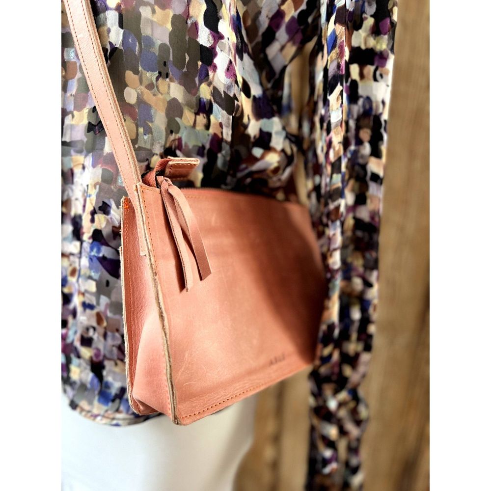 NWT Able leather crossbody handbag